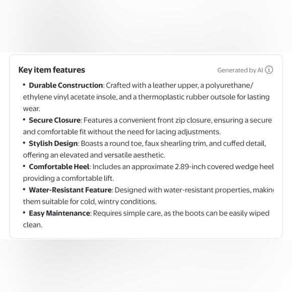 Ozark Trail -- Wedge Zip Boots - Picture 9 of 9